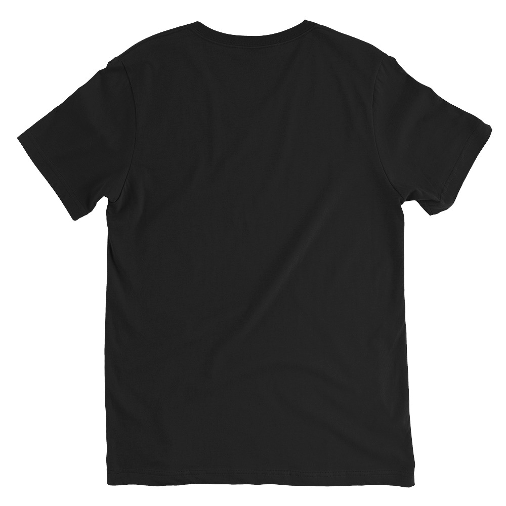 iVibeKicks - Unisex Short Sleeve V-Neck T-Shirt | Black - Image 2