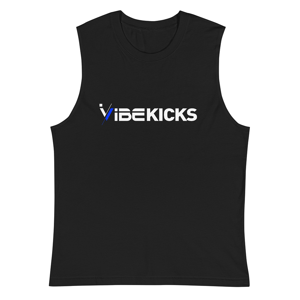 iVibeKicks Athletic Tank - Black