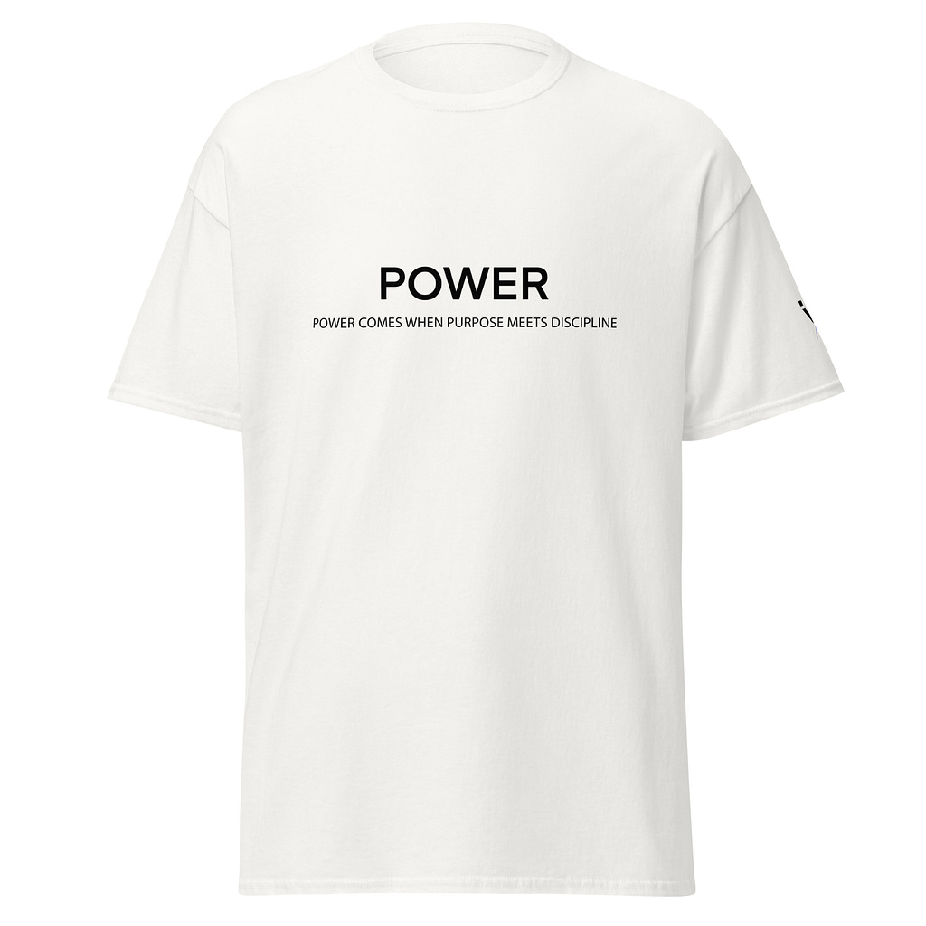 Power T-shirt – White
