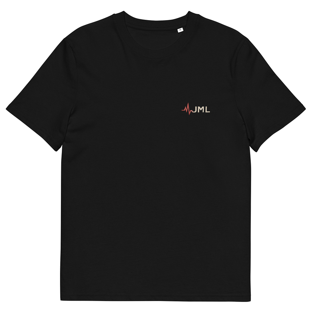 JML Rise Above Limits (small logo)  - Black (NEW)