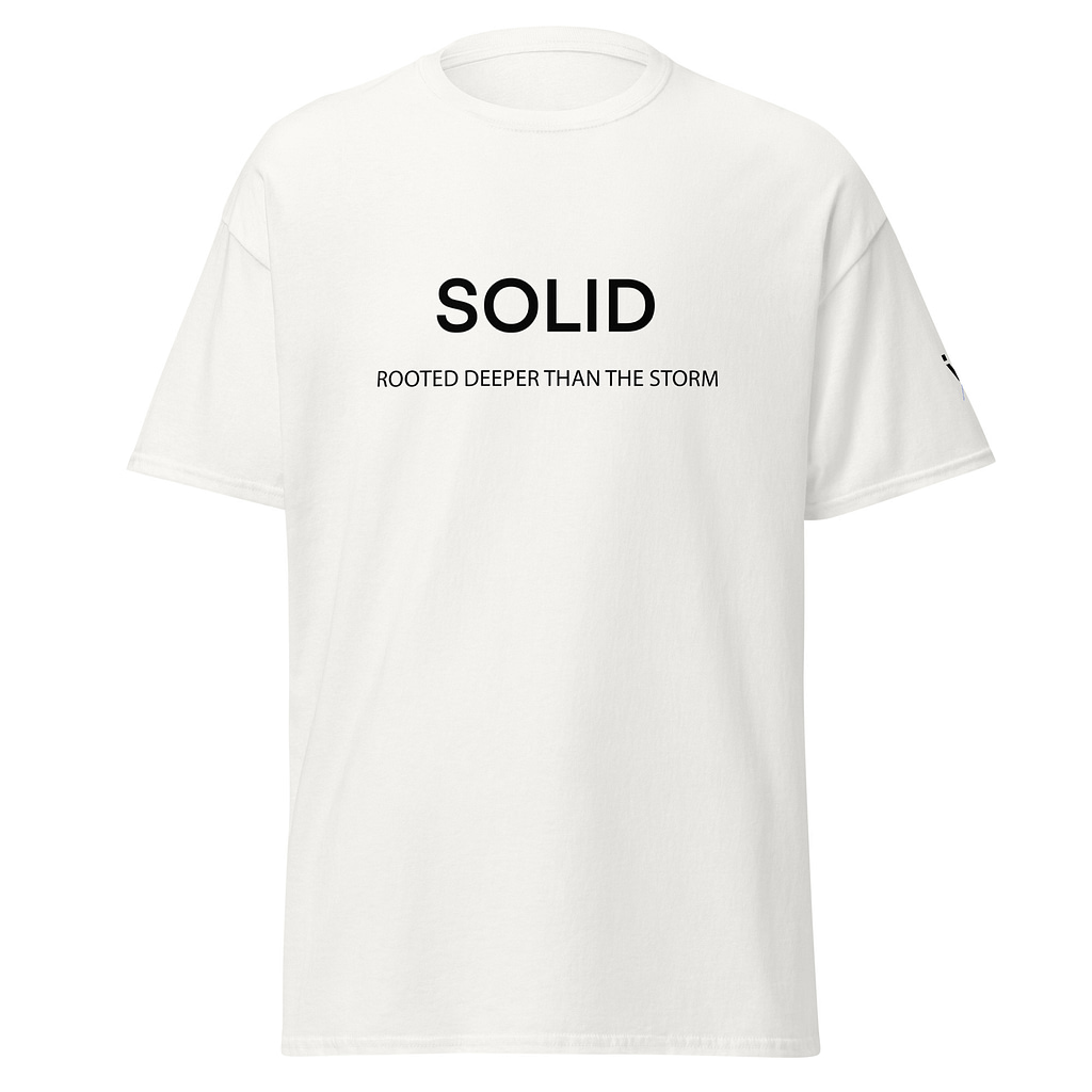 Solid T-Shirt – White