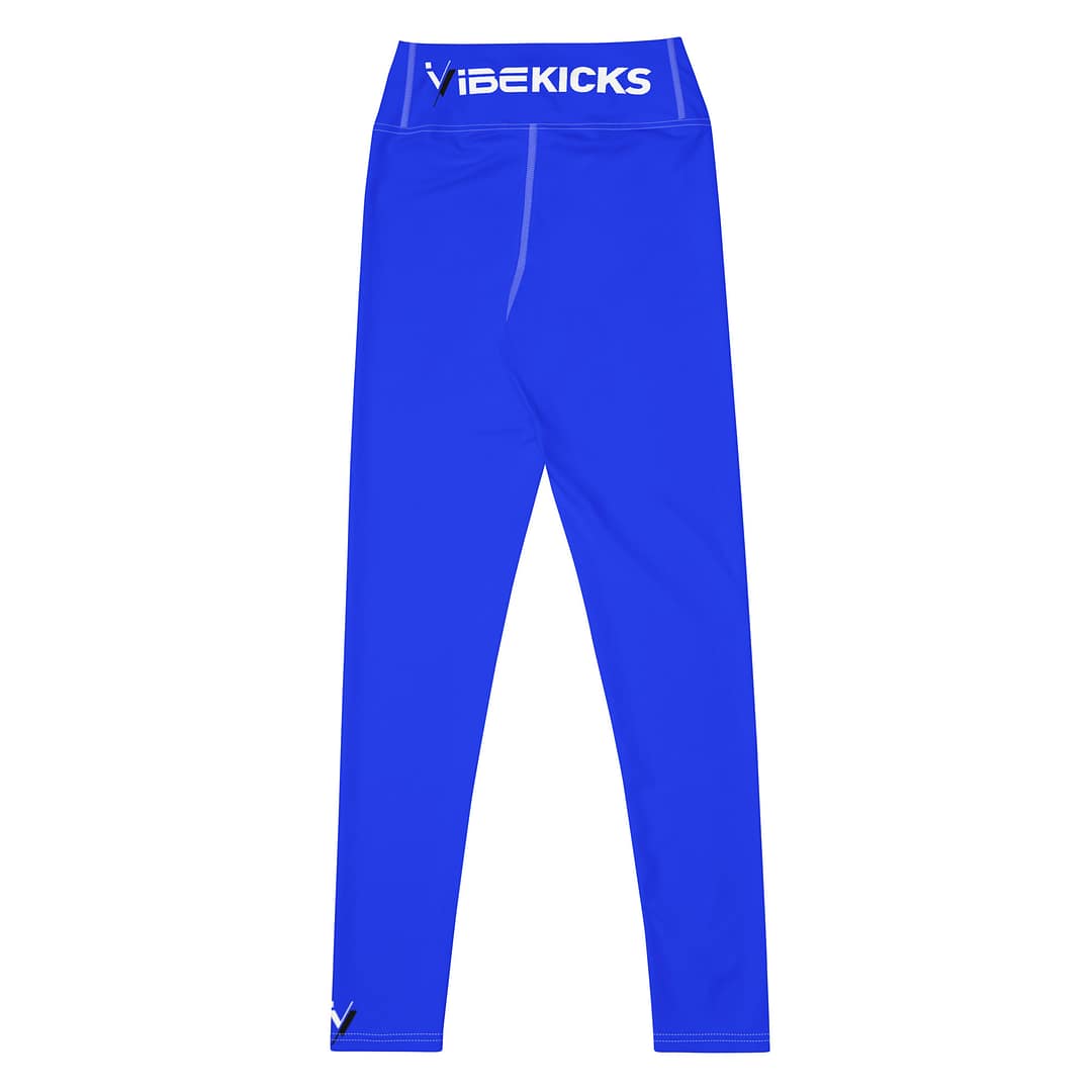 iVibeKicks Yoga Leggings - Blue - Youth - Image 2