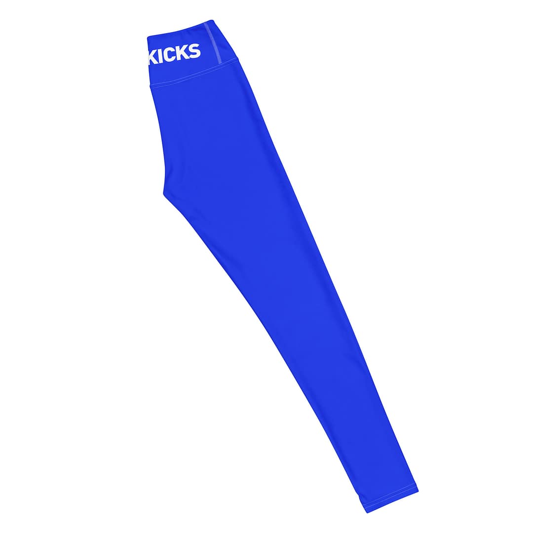 iVibeKicks Yoga Leggings - Blue - Youth - Image 5