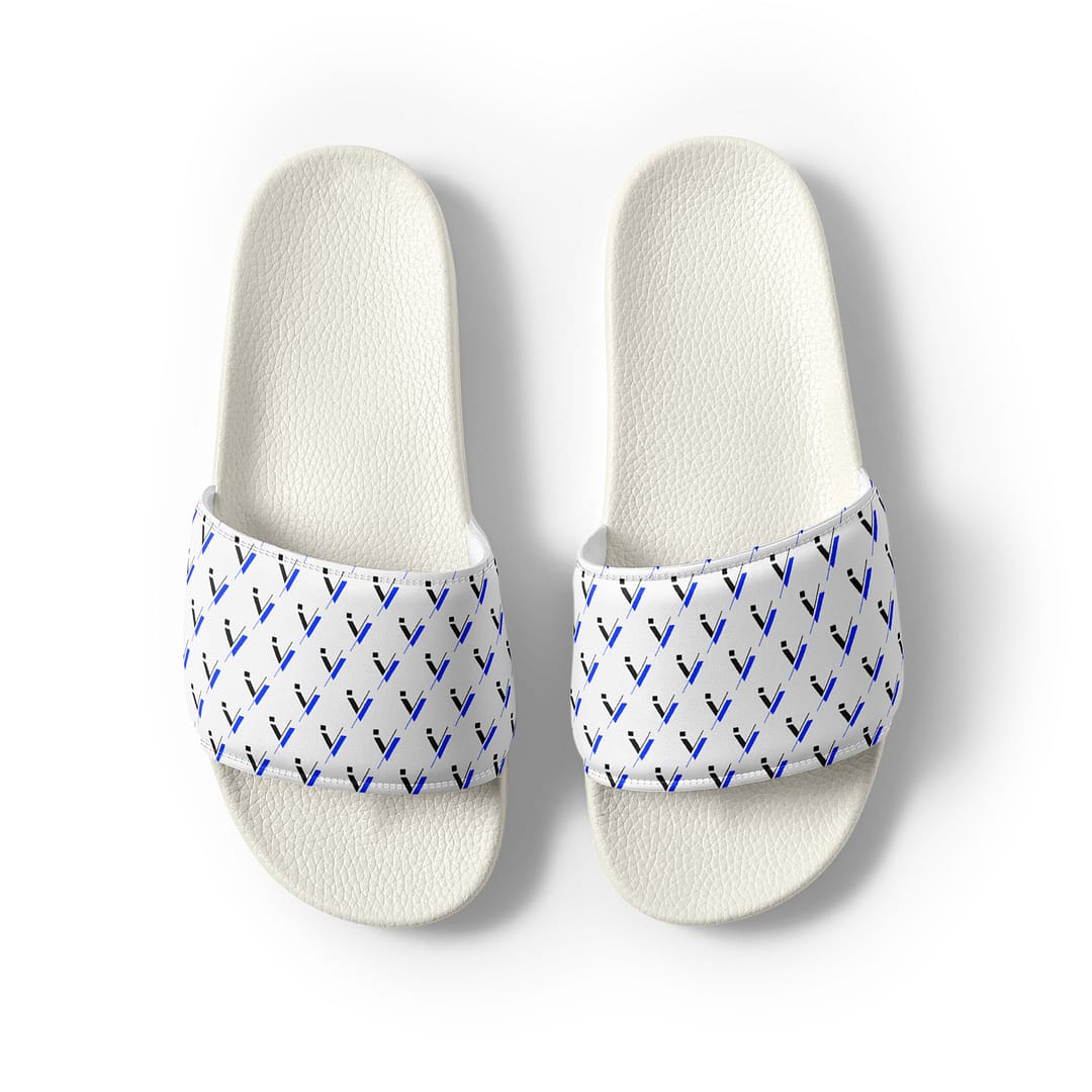 iVibeKicks Women's slides (White) - Image 2