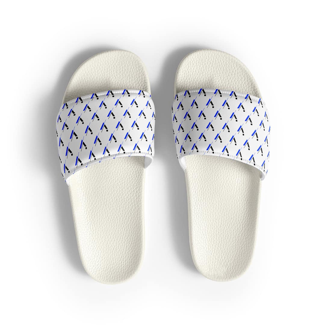 iVibeKicks Women's slides (White)