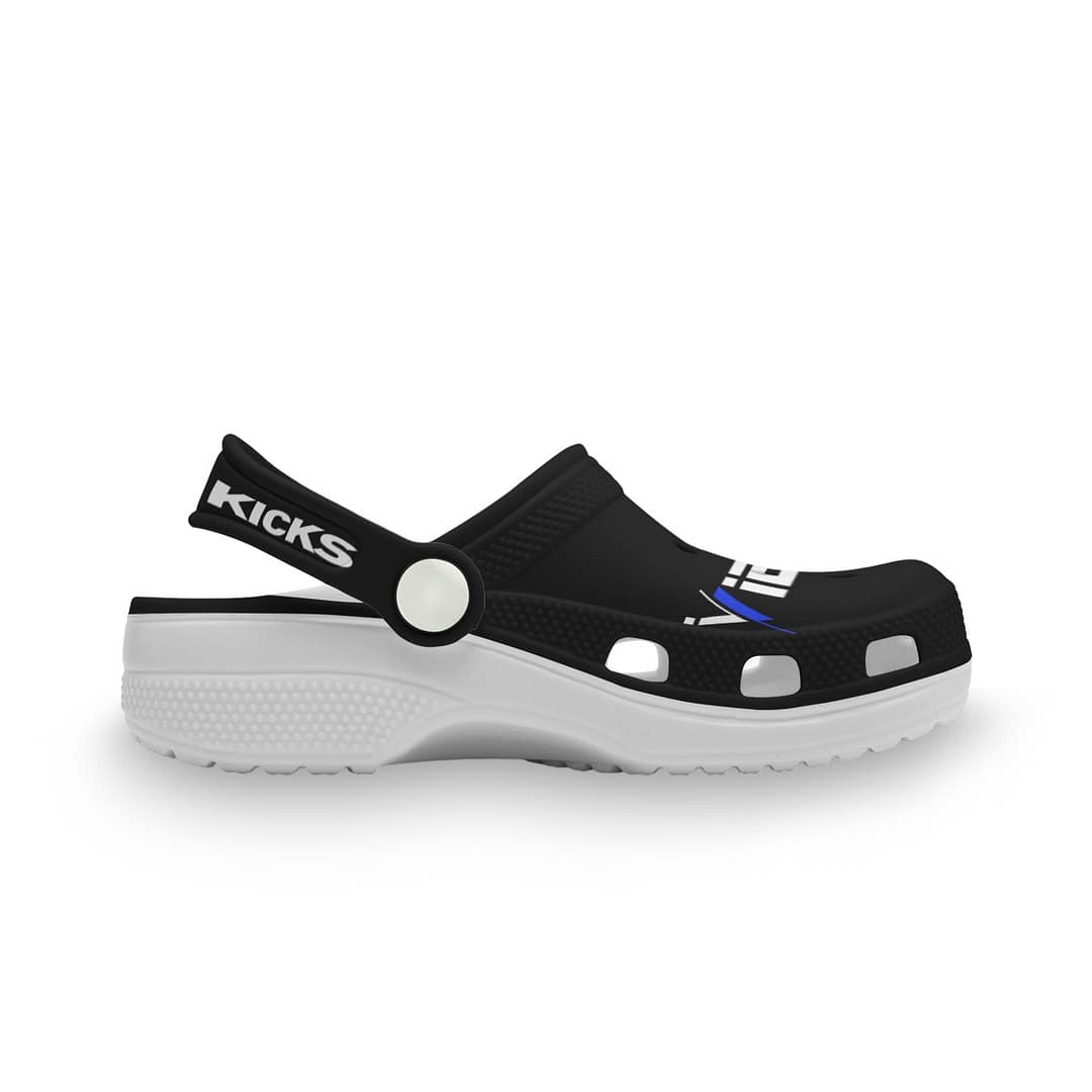 iVibeKicks Children's Classic Clogs - Black - Image 3