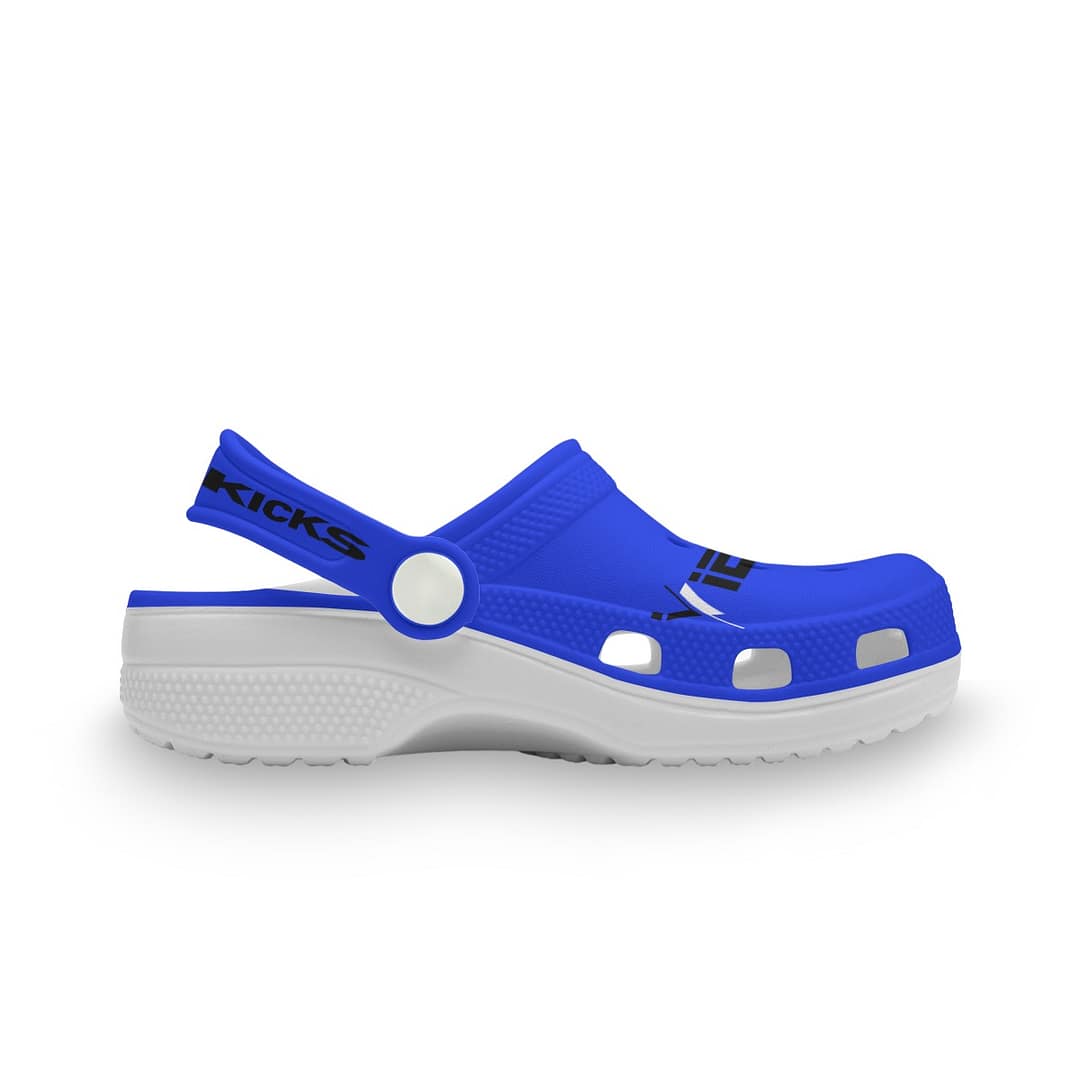 iVibeKicks Children's Classic Clogs - Blue - Image 3