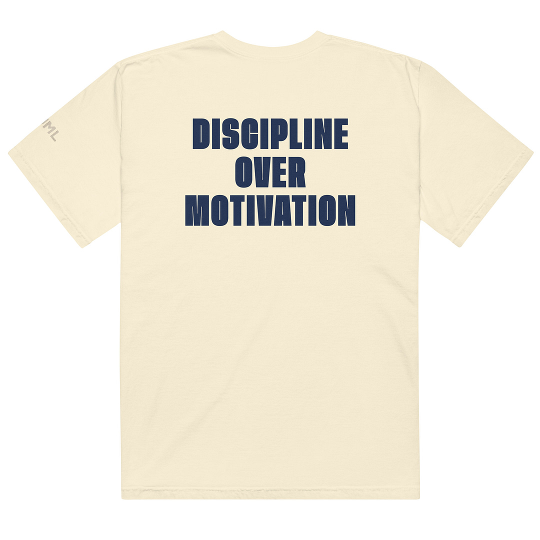 JML Discipline Over Motivation - Beige - Image 3