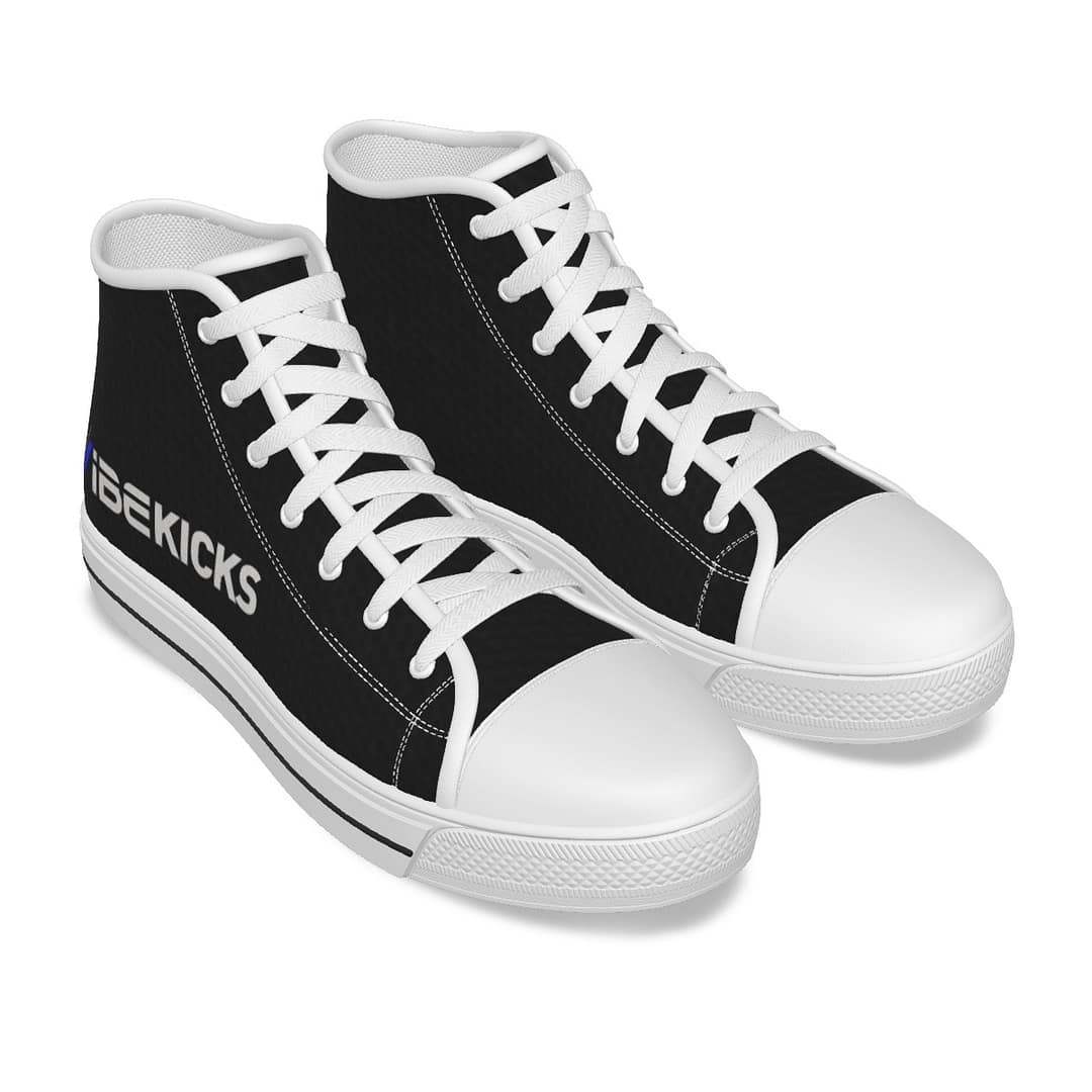 iVibeKicks - Women's Canvas Shoes - Black - Image 2