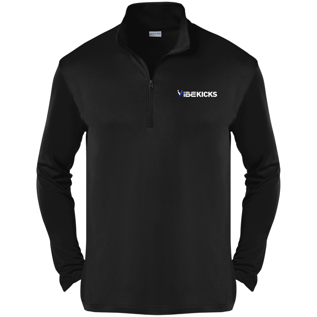 iVibeKicks Sport-Tek Mens Quarter Zip Pullover - Black