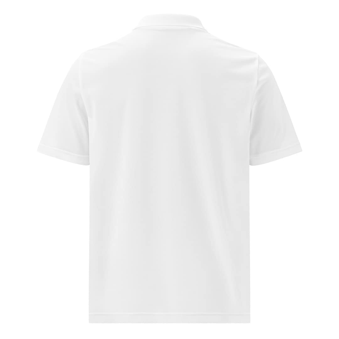 Tropical Snow adidas sport polo - White - Image 5