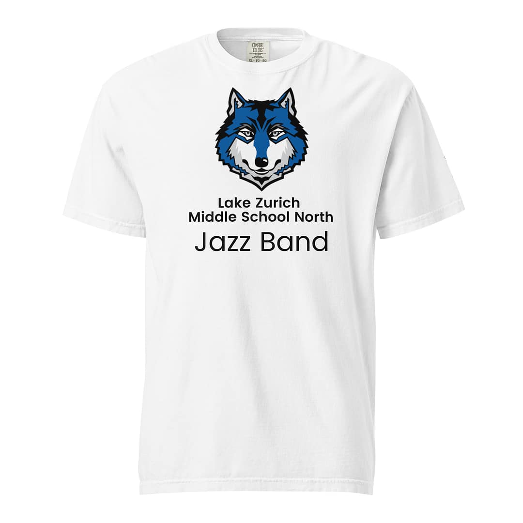 Lake Zurich Jazz Band t-shirt - White