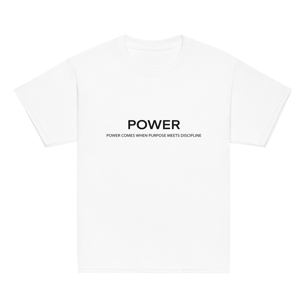 Power Youth T-shirt – White