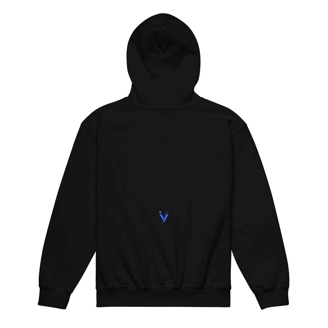 iVibeKicks – Youth Hoodie | Blue - Image 2
