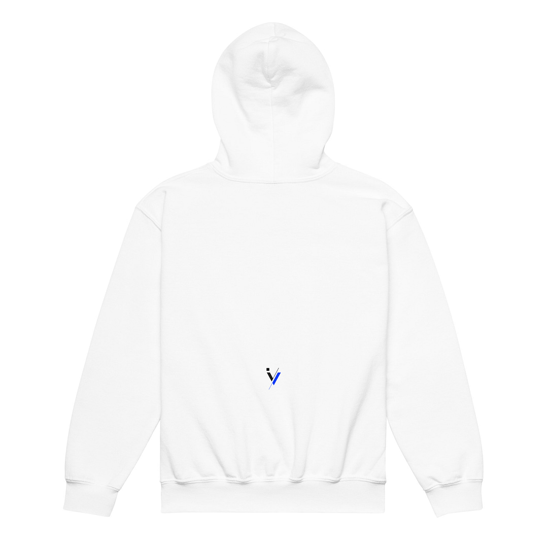 iVibeKicks - Youth Hoodie | White - Image 2