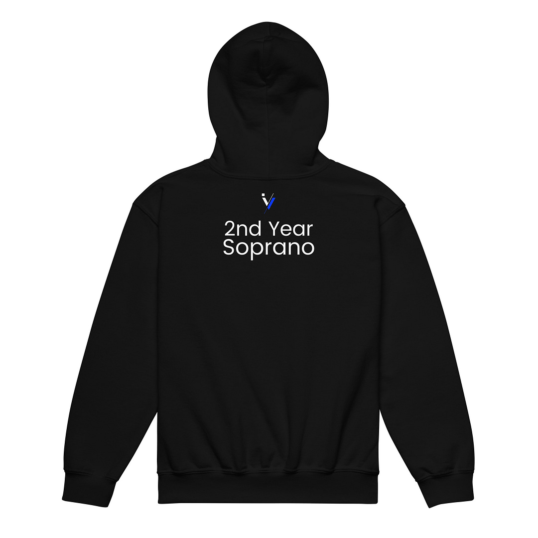 Spencer Loomis Youth hoodie - Black - Image 3