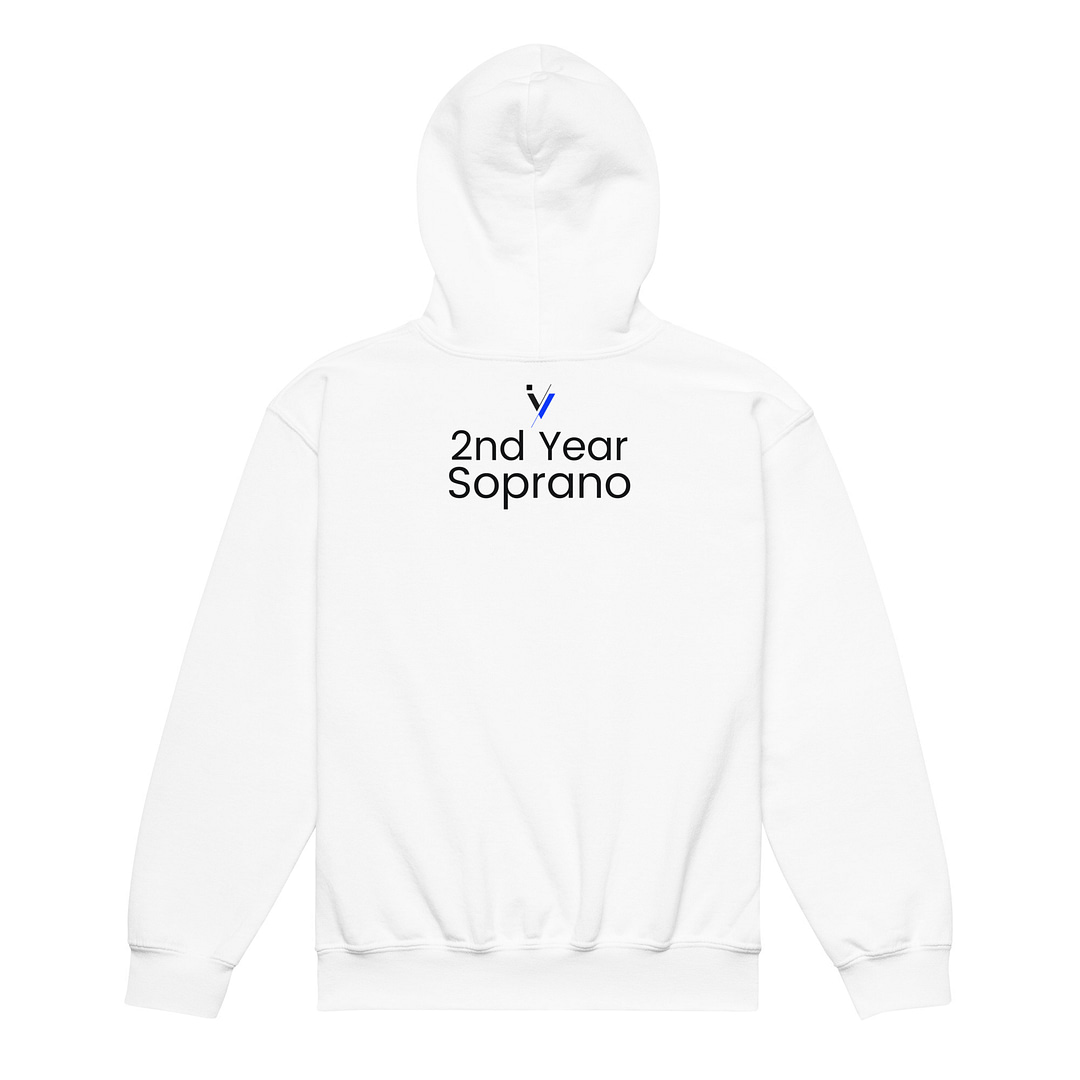 Spencer Loomis Chorus Youth hoodie - White - Image 3