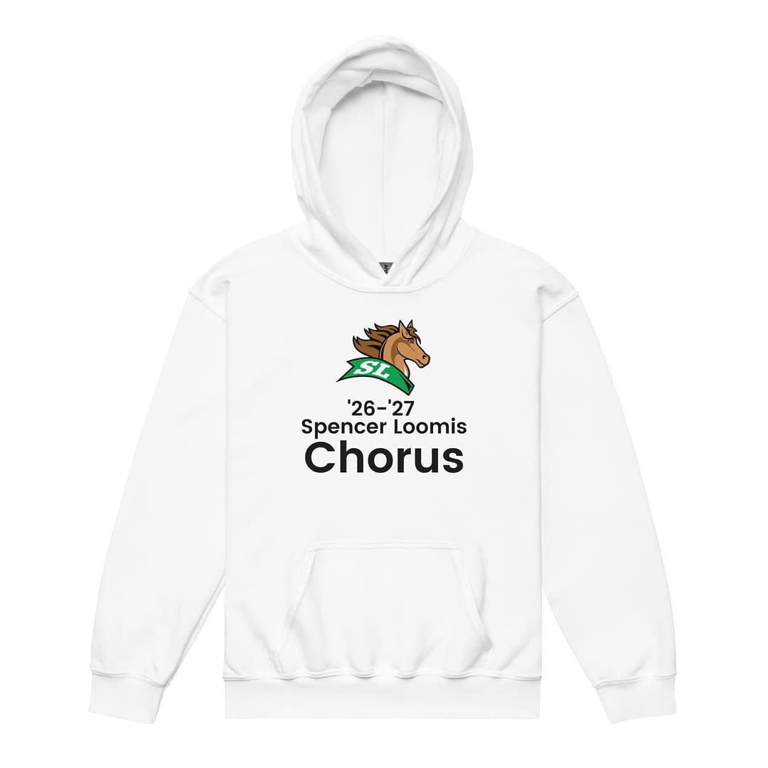 Spencer Loomis Chorus Youth hoodie - White