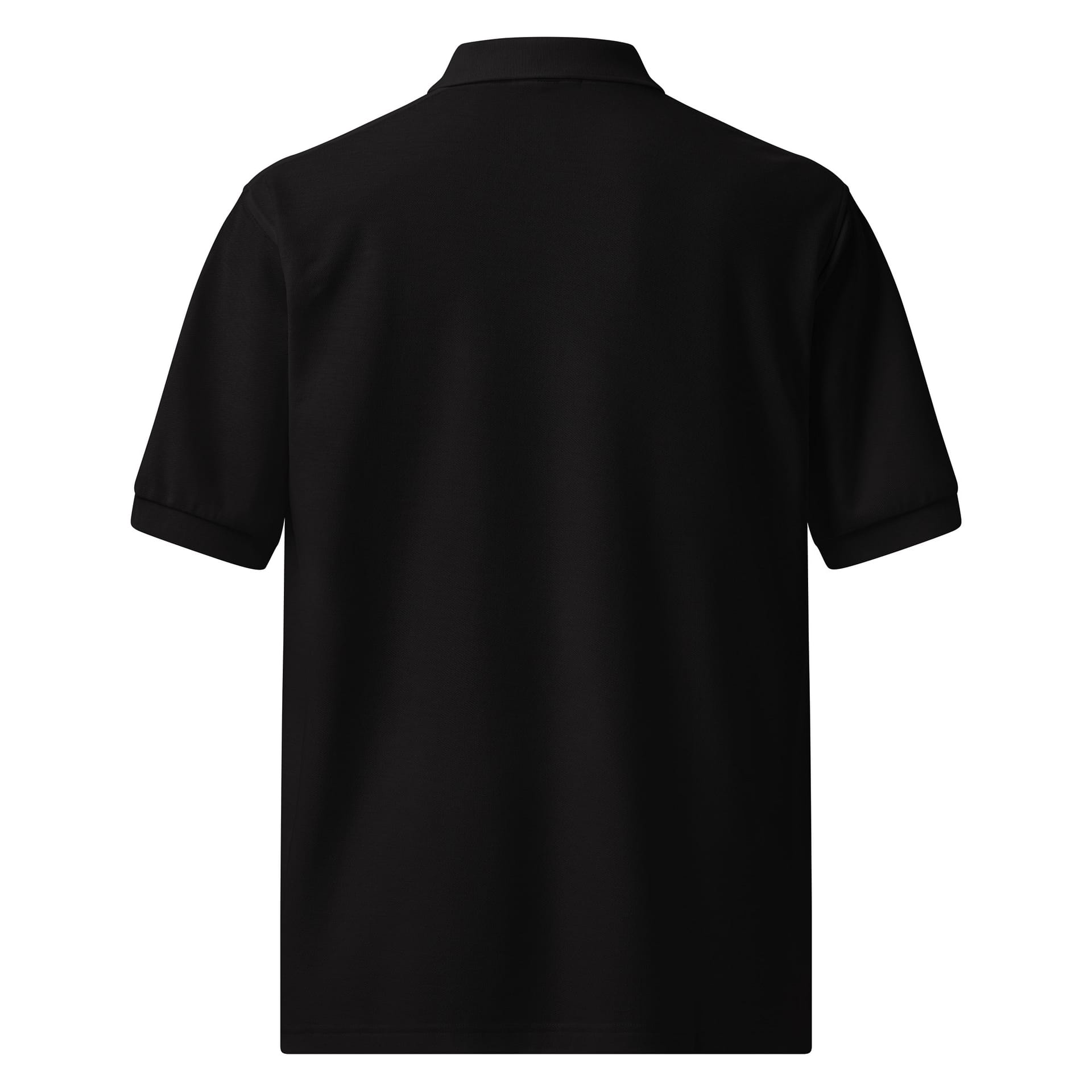 Monet Bank - Men's Premium Polo - Black - Image 2