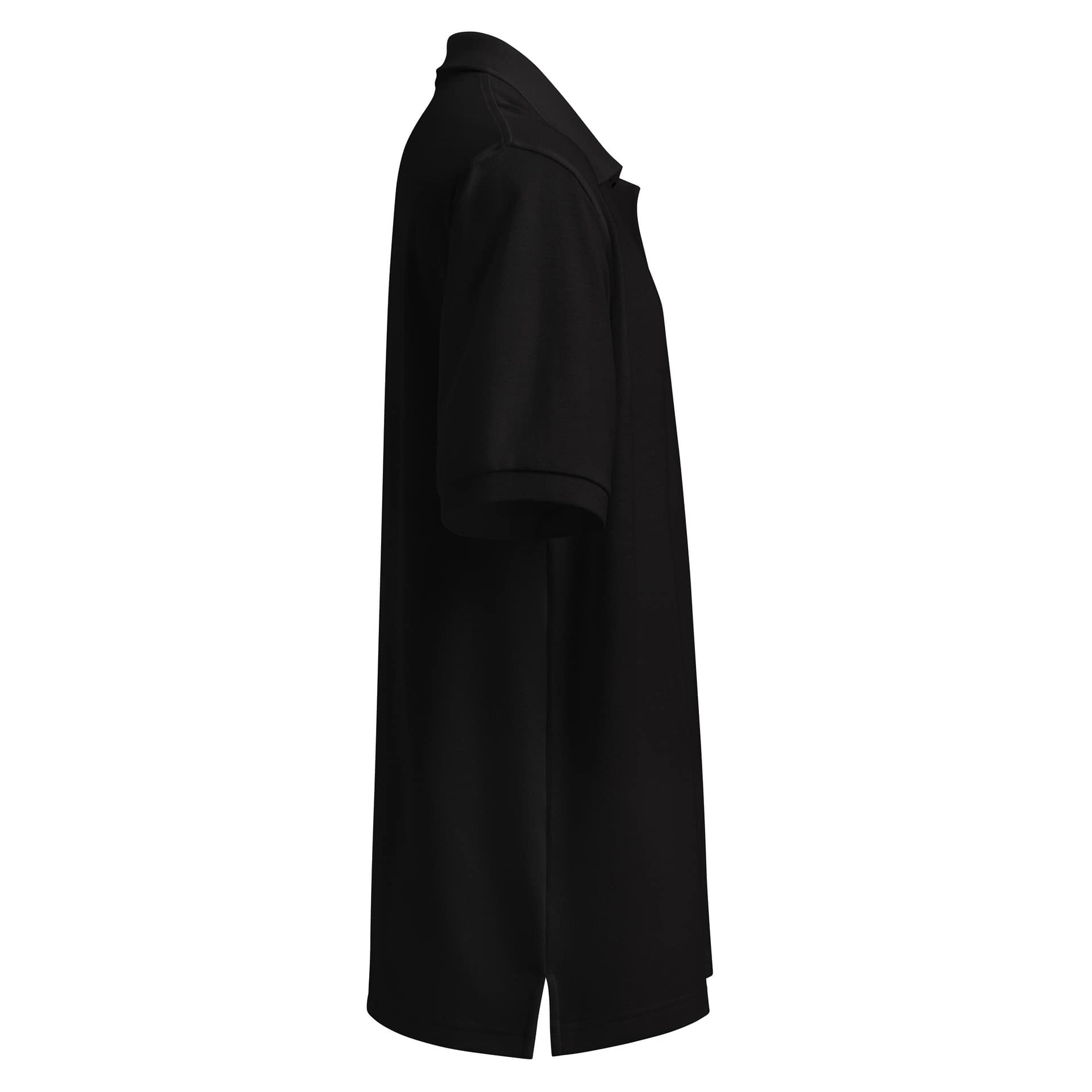 Monet Bank - Men's Premium Polo - Black - Image 4