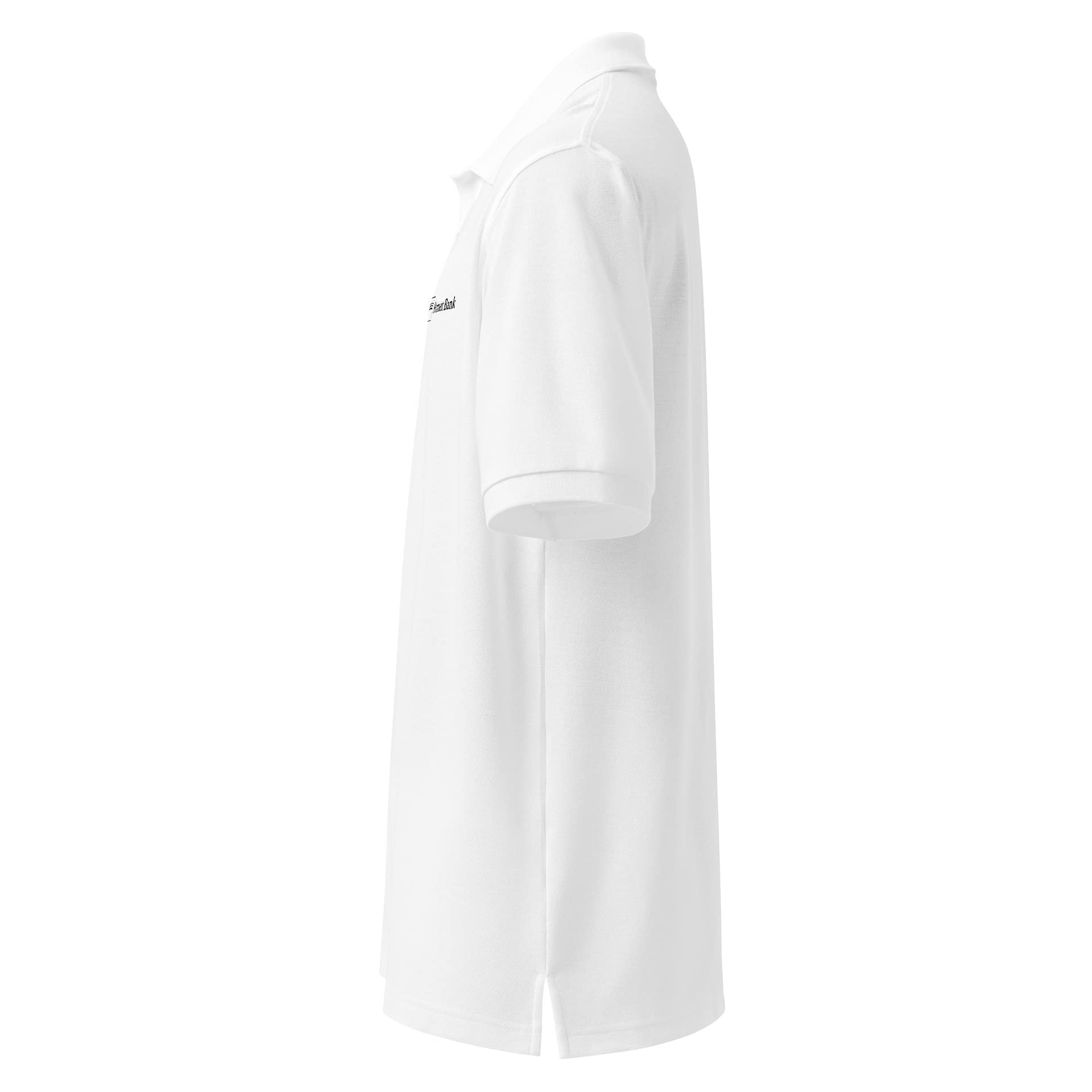 Monet Bank - Men's Premium Polo - White - Image 3