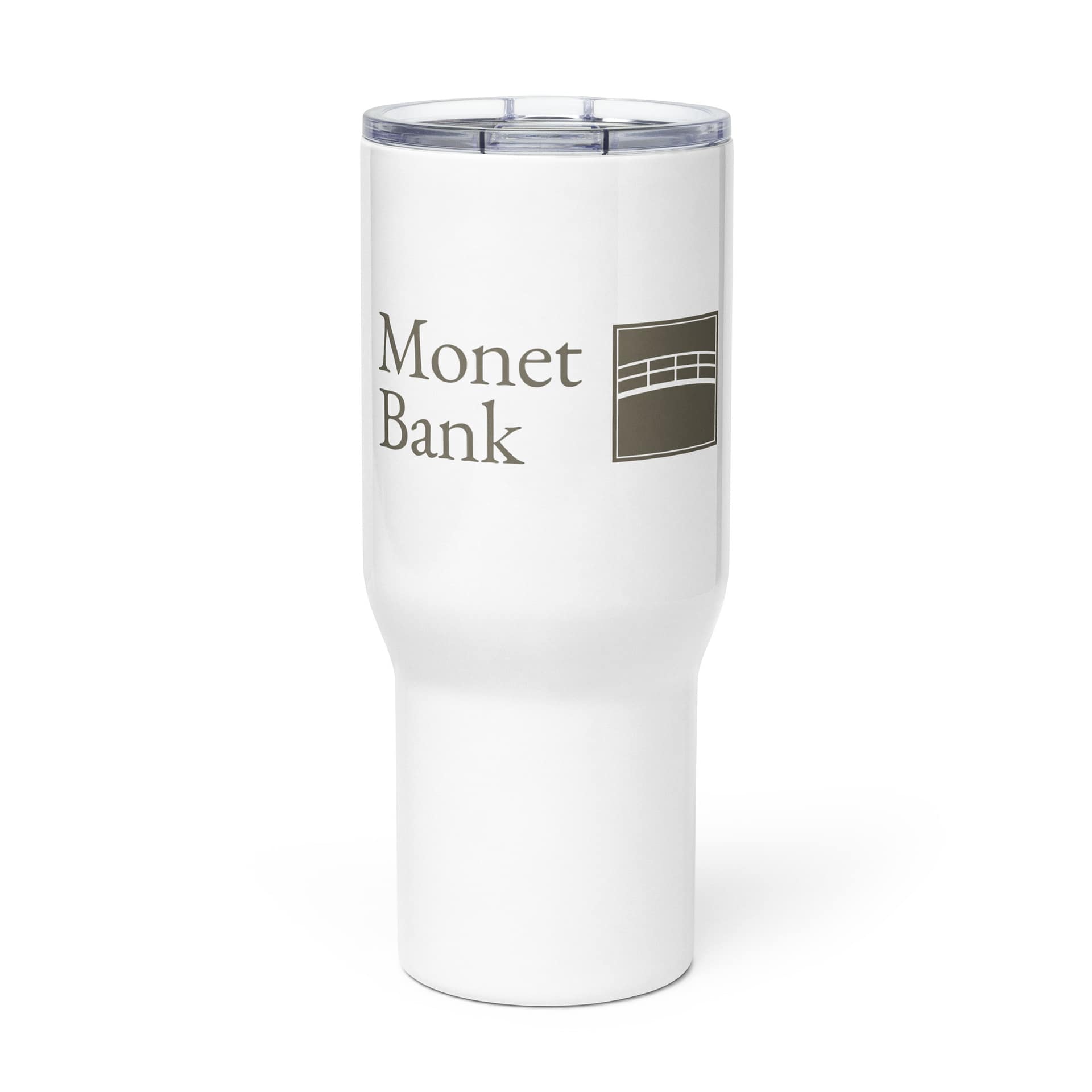 Monet Bank - Travel mug with a handle