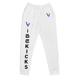 iVibeKicks - Women's Joggers | White