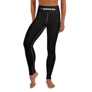iVibeKicks Yoga Leggings - Black