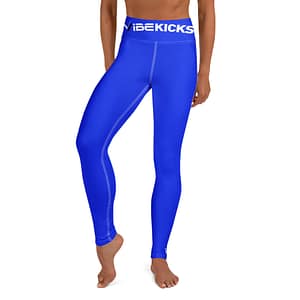 iVibeKicks Yoga Leggings - Blue