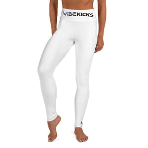iVibeKicks Yoga Leggings - White
