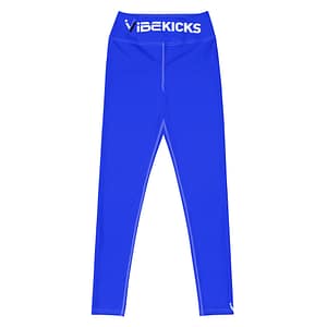 iVibeKicks Yoga Leggings - Blue - Youth