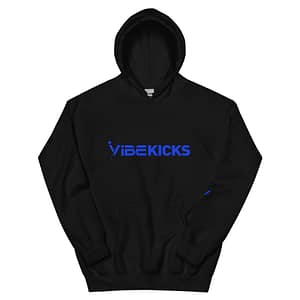 iVibeKicks Unisex Hoodie - - Black/Blue