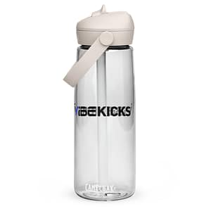 iVibeKicks - Flip straw water bottle