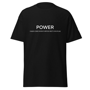 Power T-shirt - Black