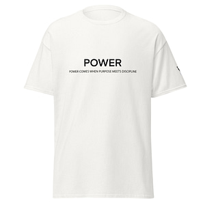 Power T-shirt – White