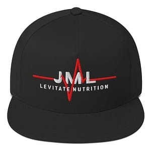 JML Flat Bill Cap - Black