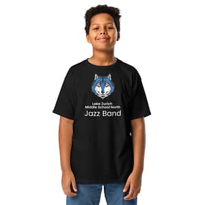 Lake Zurich Jazz Band Youth classic tee - Black