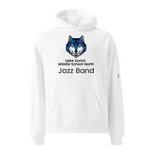 Lake Zurich Jazz Band hoodie - White