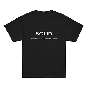 Solid Youth T-Shirt - Black