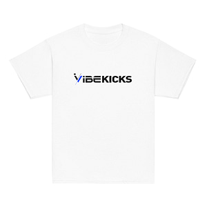 iVibeKicks - Short Sleeve Youth T-Shirt | White