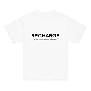 Recharge Youth T-shirt - White