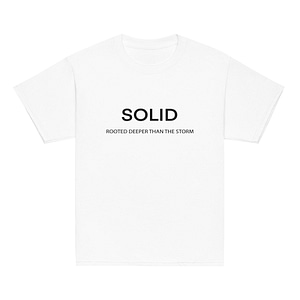 Solid Youth T-Shirt – White