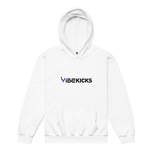 iVibeKicks - Youth Hoodie | White