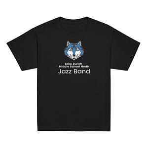 Lake Zurich Jazz Band Youth classic tee - Black