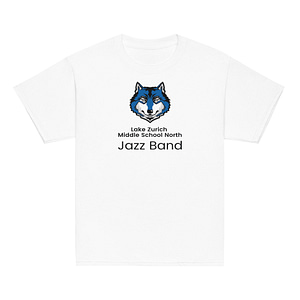 Lake Zurich Jazz Band Youth classic tee - White