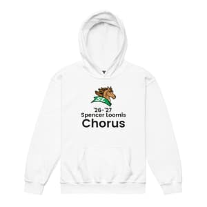 Spencer Loomis Chorus Youth hoodie - White