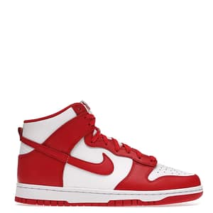 Nike Dunk High Top - Men - Red/White