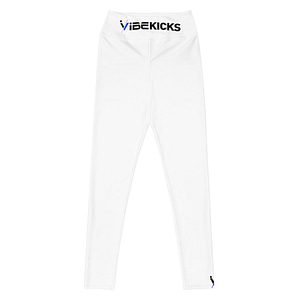 iVibeKicks Yoga Leggings - White - Youth