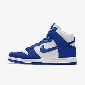 Nike Dunk High Top – Men – Blue/White