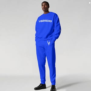 iVibeKicks Sports Sweatshirt Suit - Blue